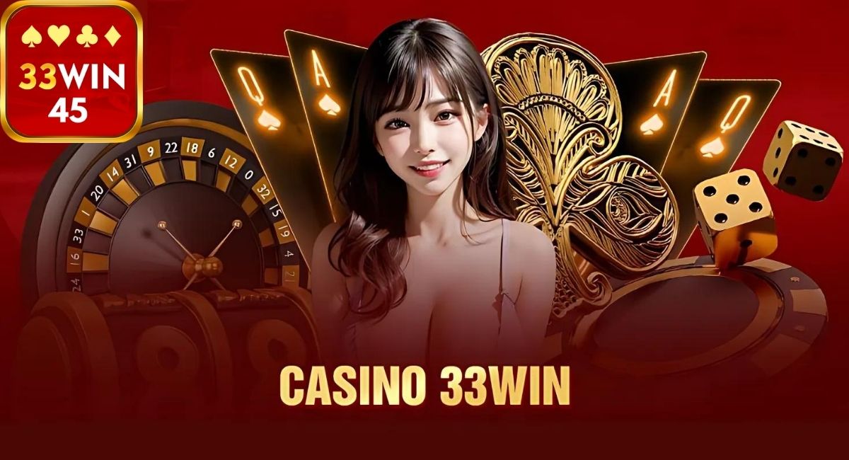 Sảnh casino tại 33win45